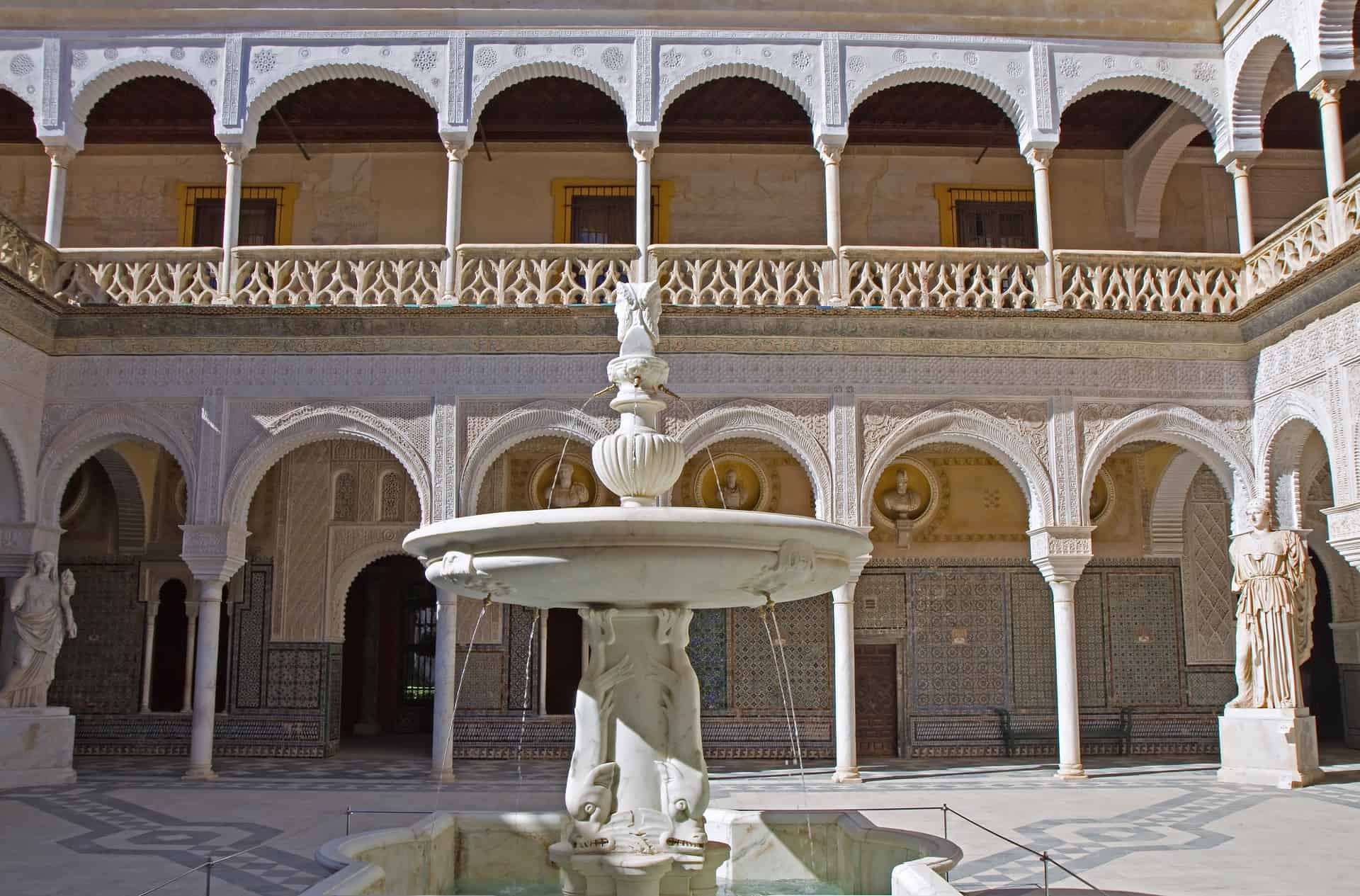 patio central casa de pilatos