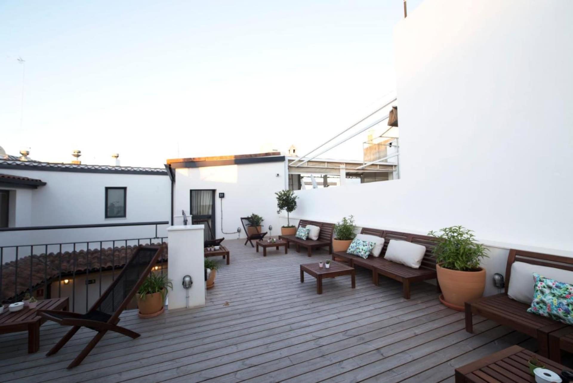 u-sense for you hostel seville terrasse