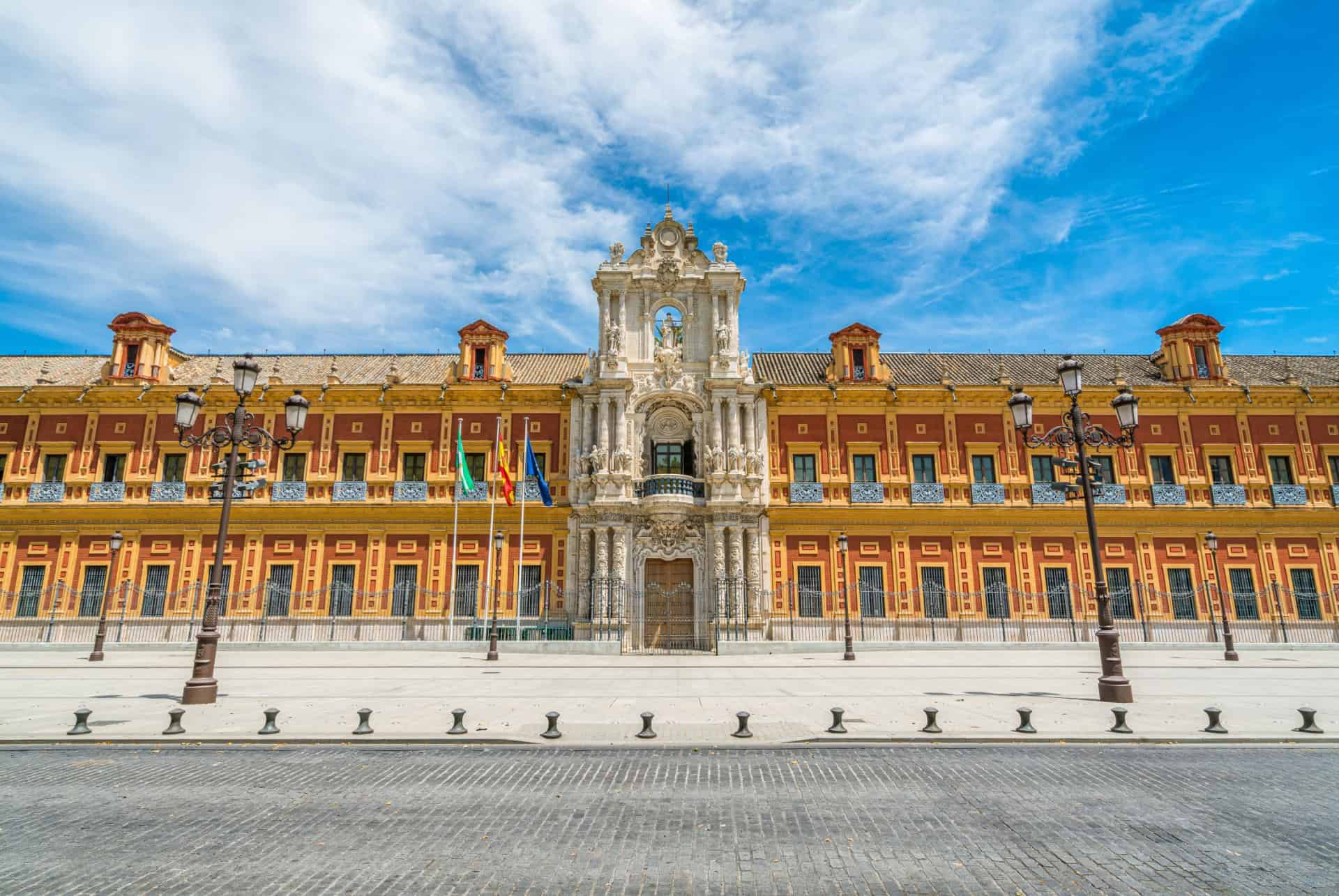 Le Palais de San Telmo à Séville