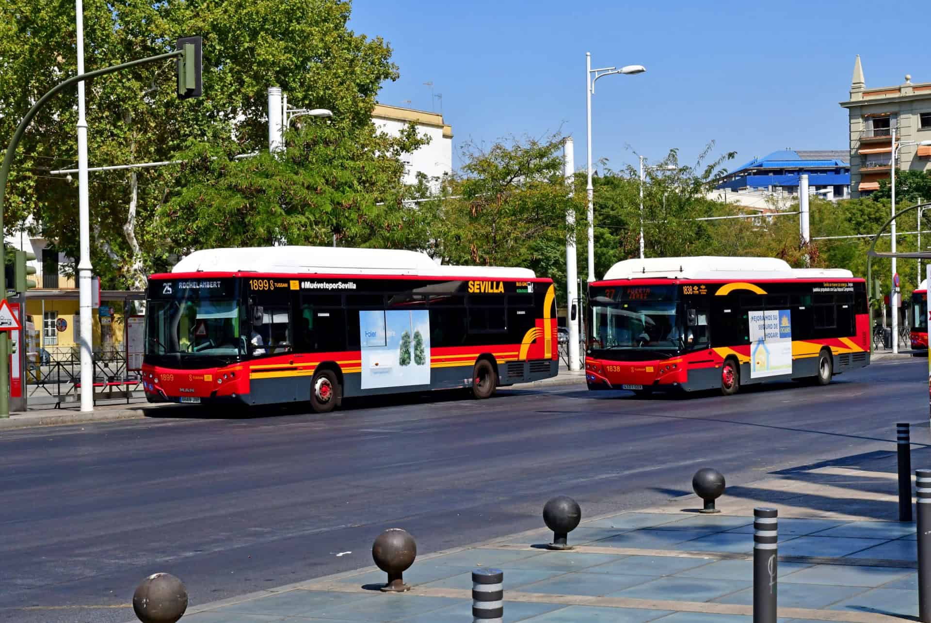 bus se deplacer a seville