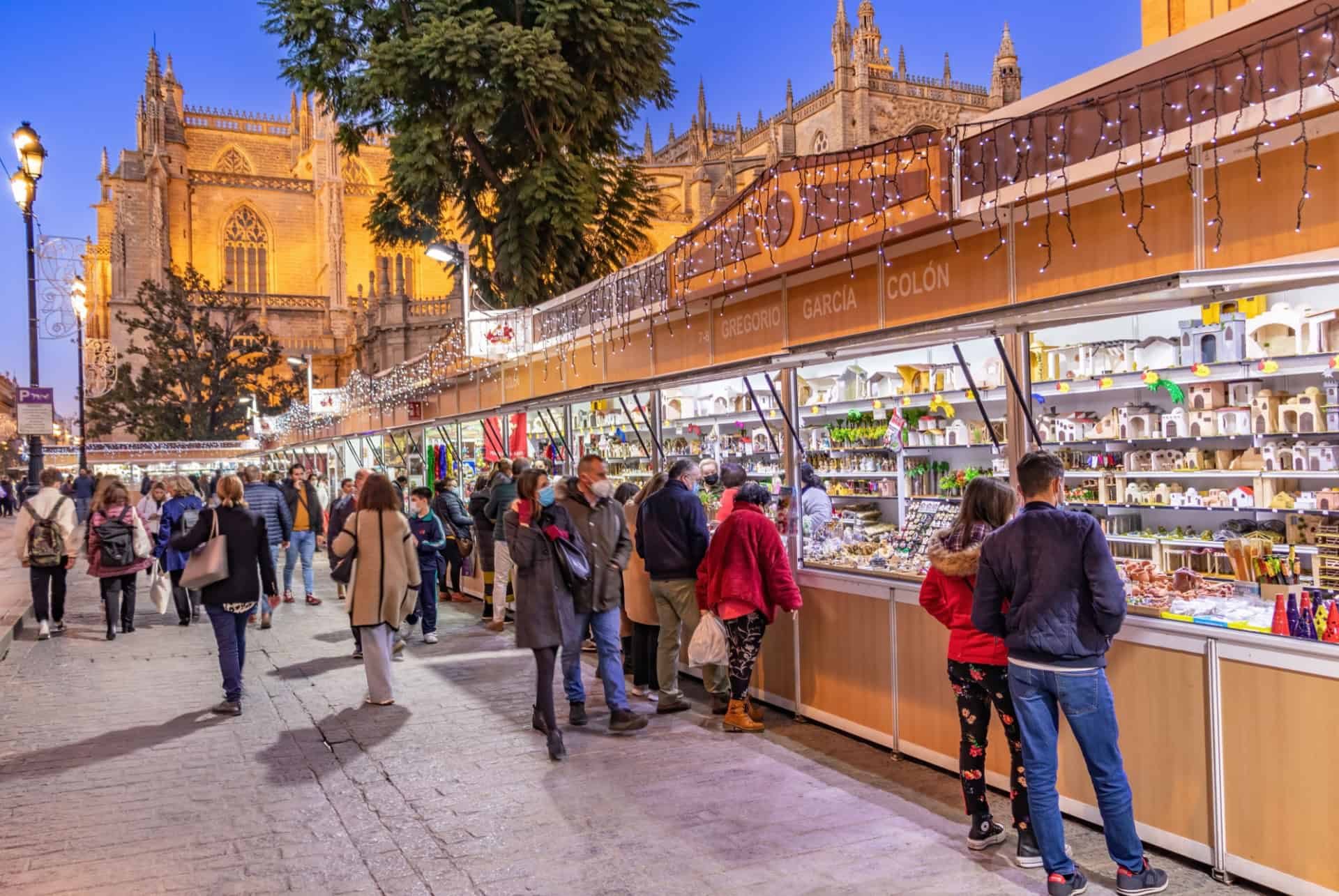 Les marchés de Noël de Séville