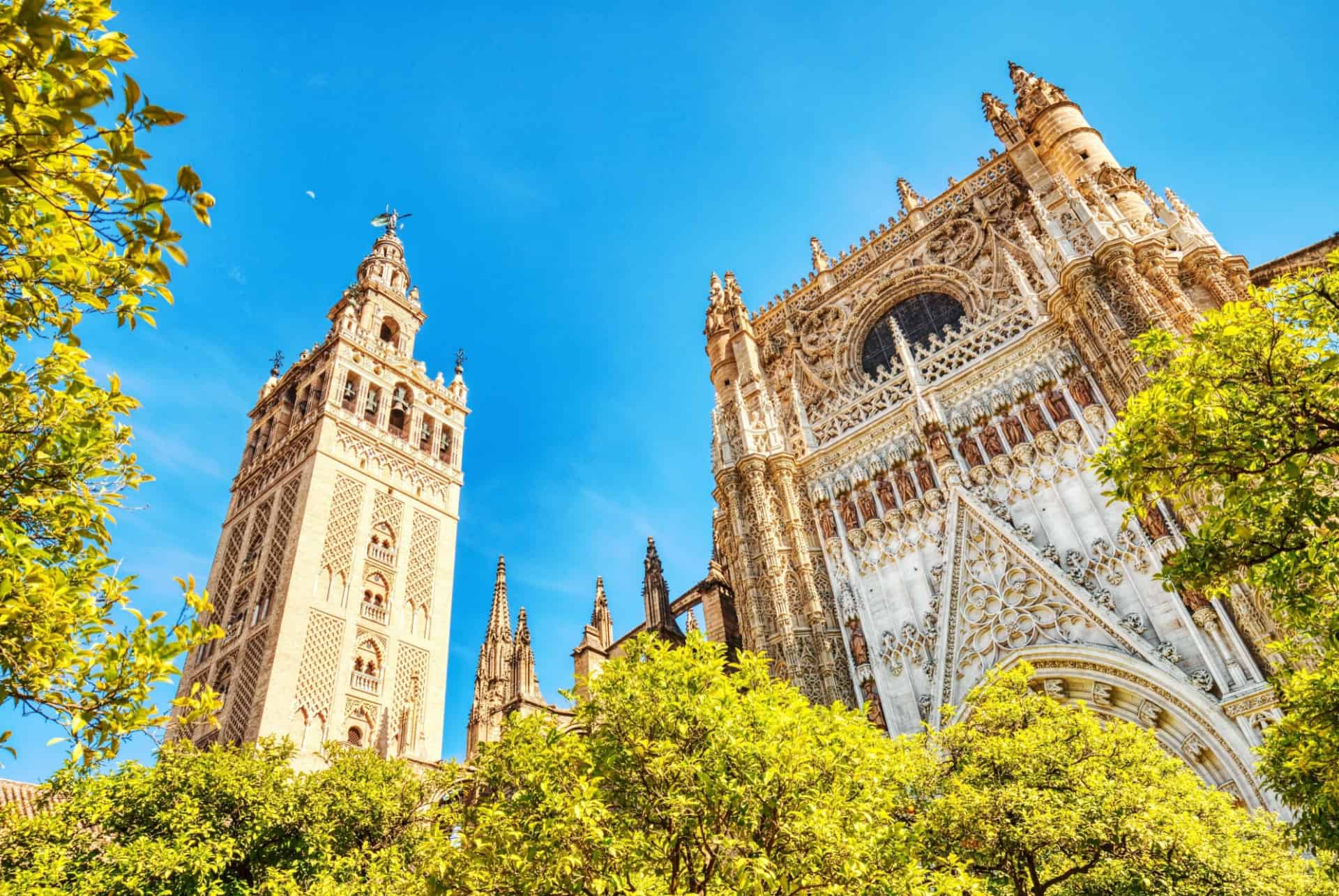 la cathedrale de seville et la giralda