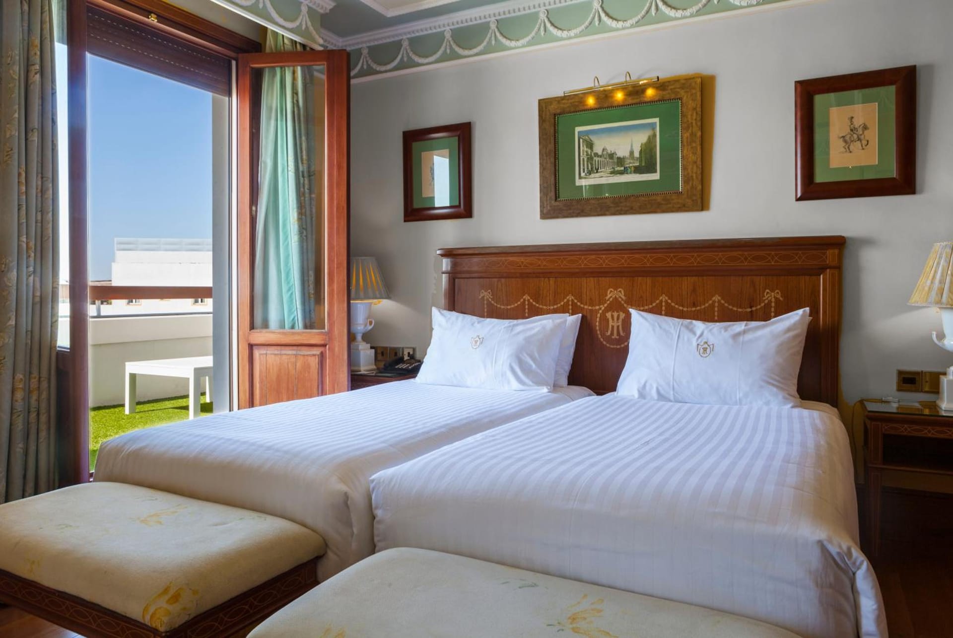 chambre classique de l'Hotel Inglaterra