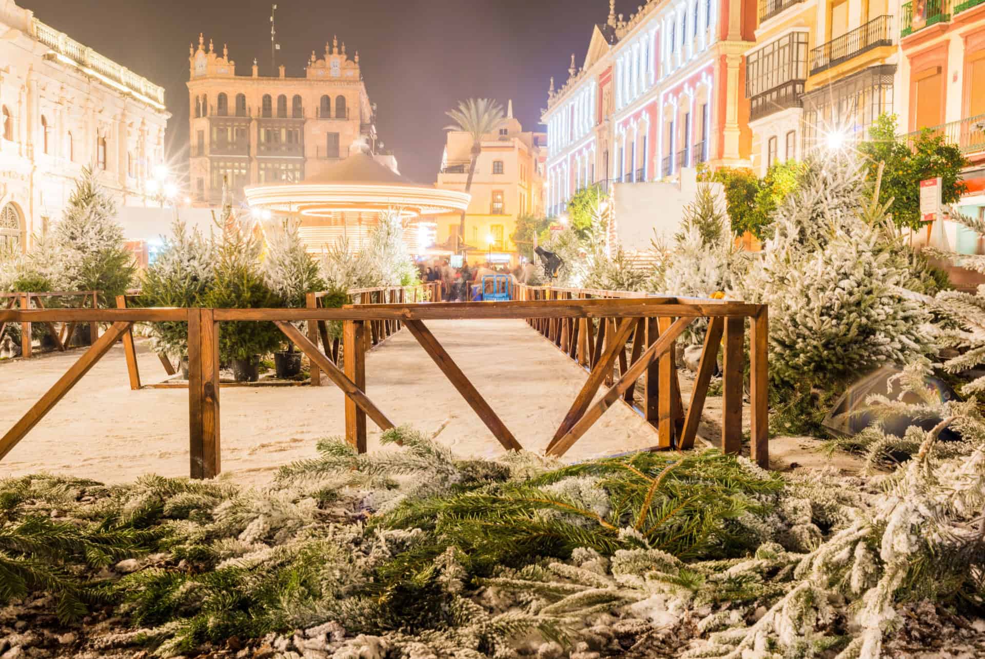 ambiance de noel a seville