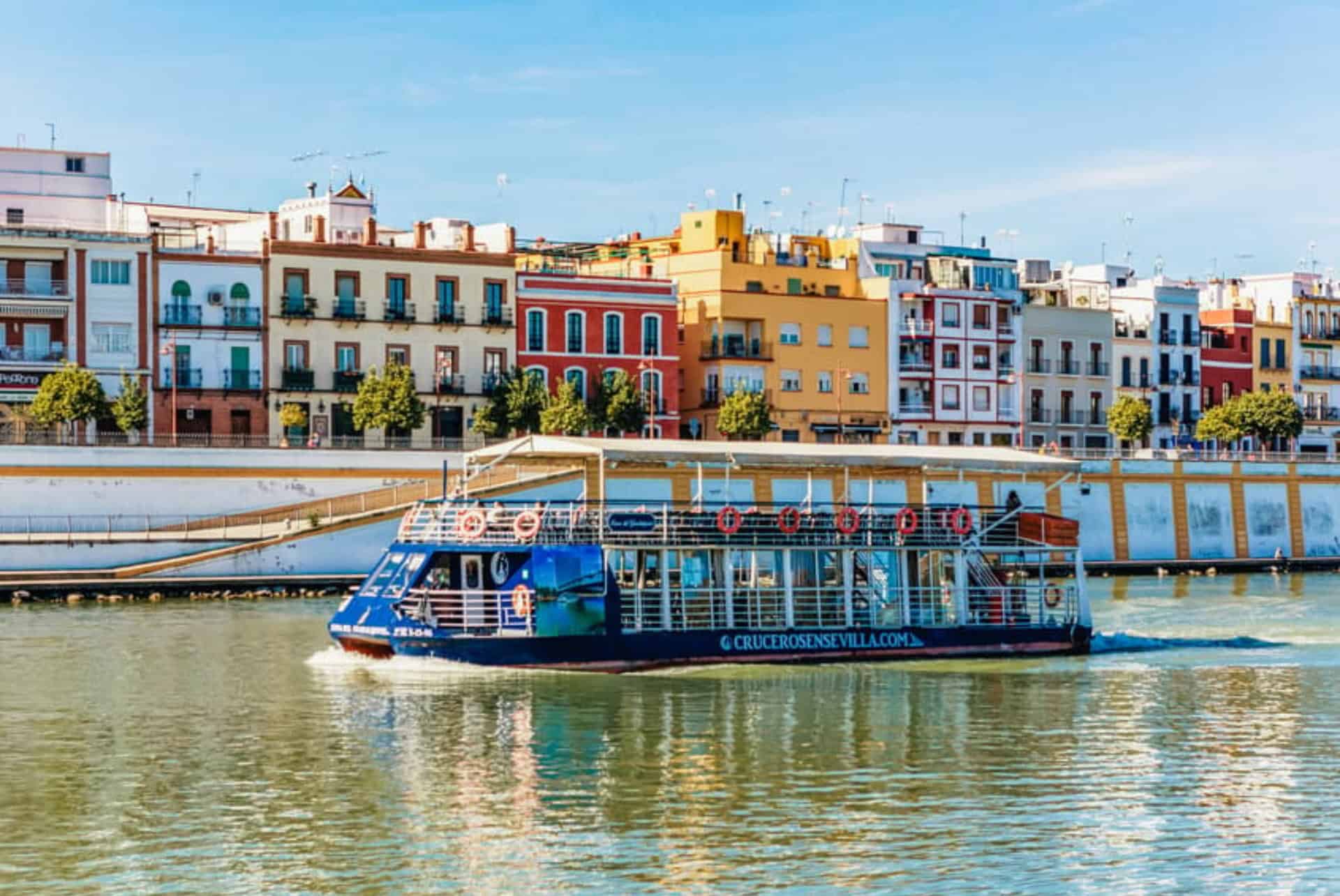 croisieres seville bateau touristique