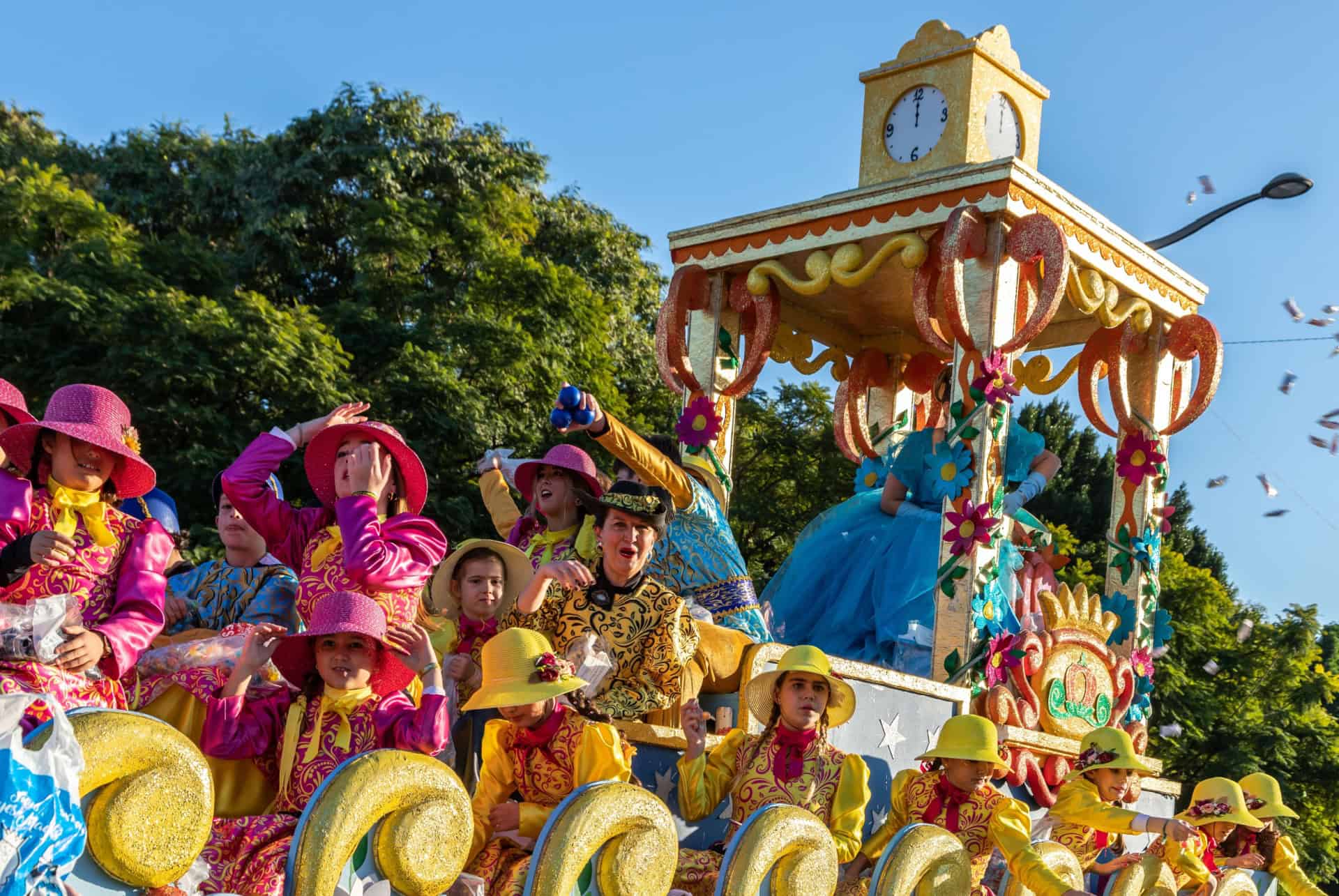 cabalgata de los reyes seville en janvier