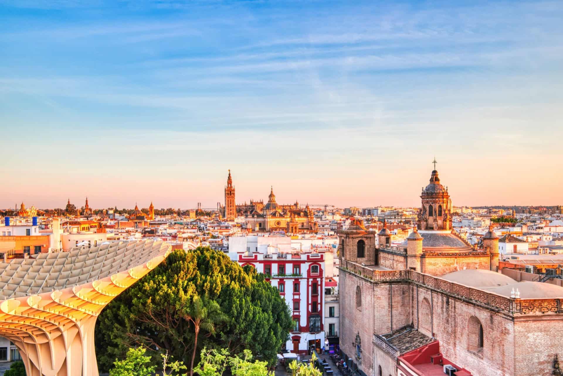 climat a seville