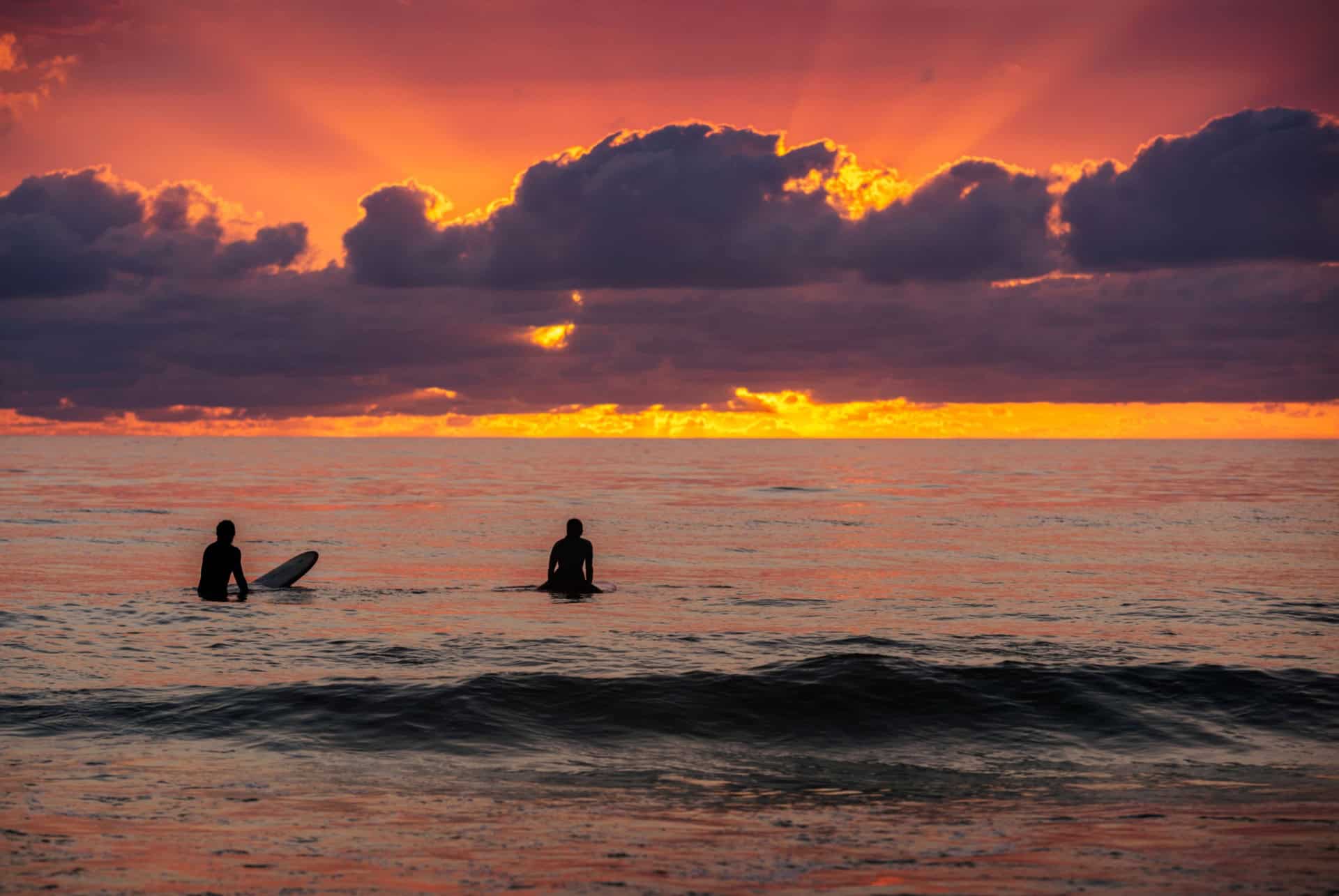 coucher de soleil à el palmar à cadix