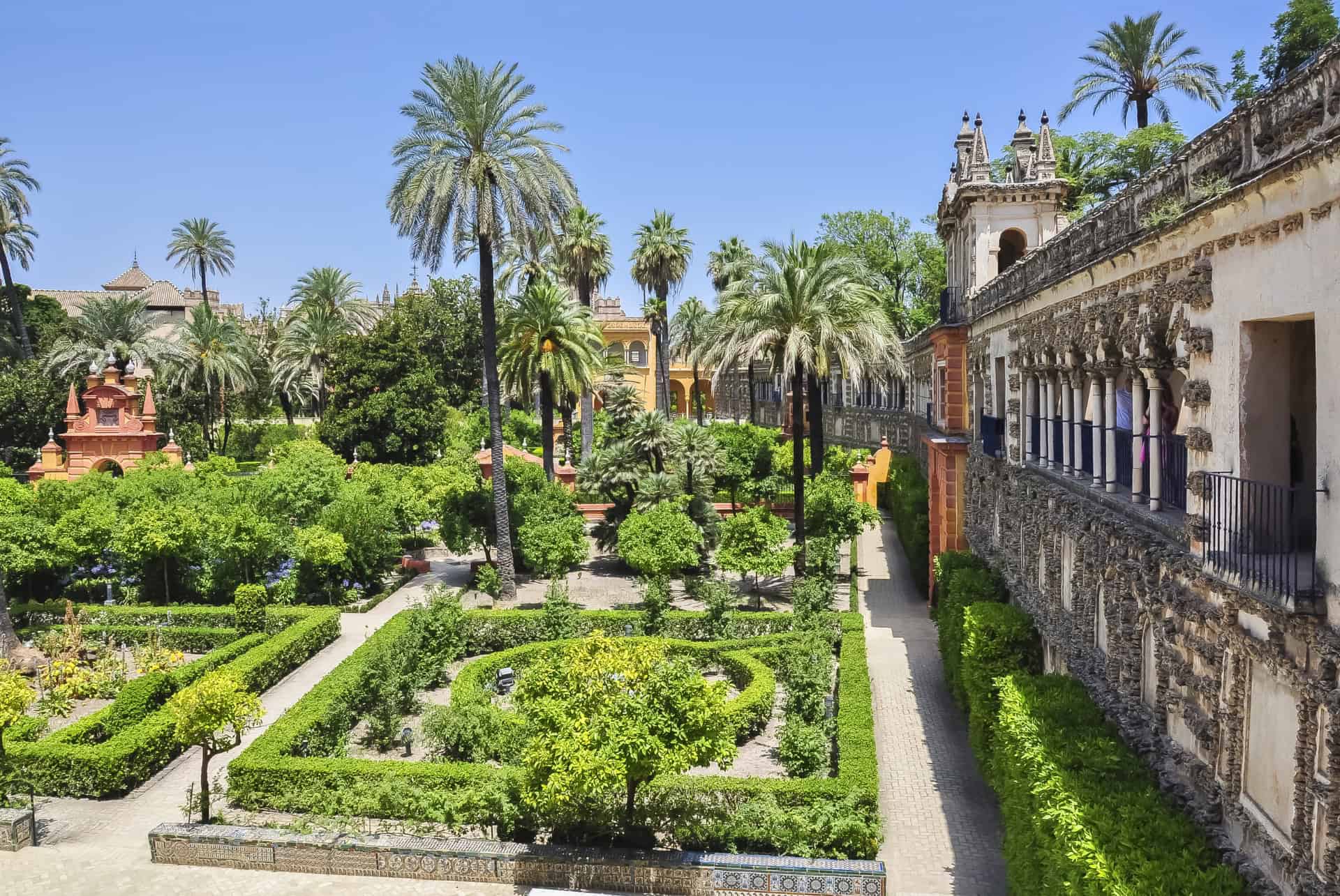 jardins alcazar seville en 5 jours