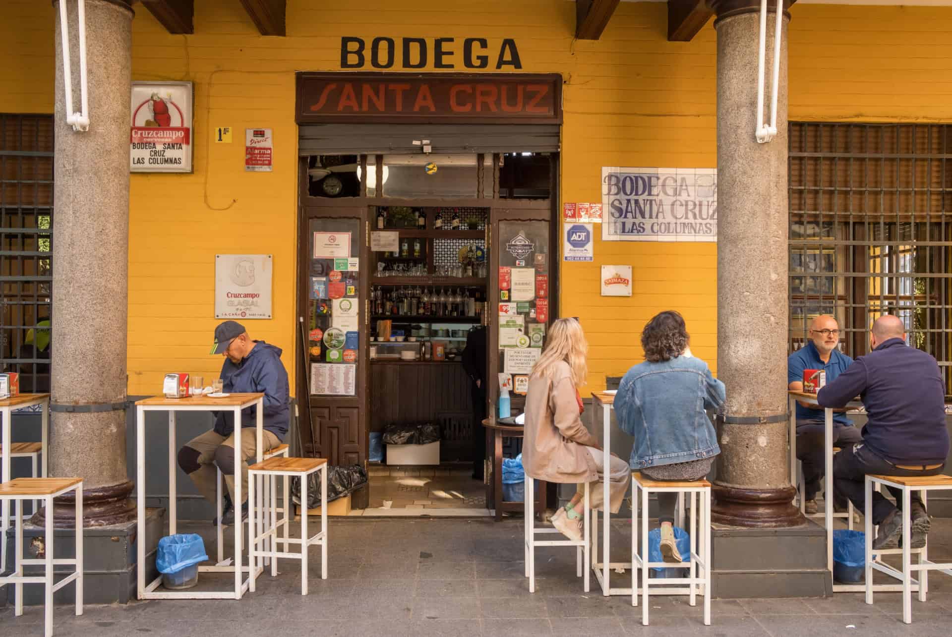 Bodega Santa Cruz meilleurs bars à tapas de séville