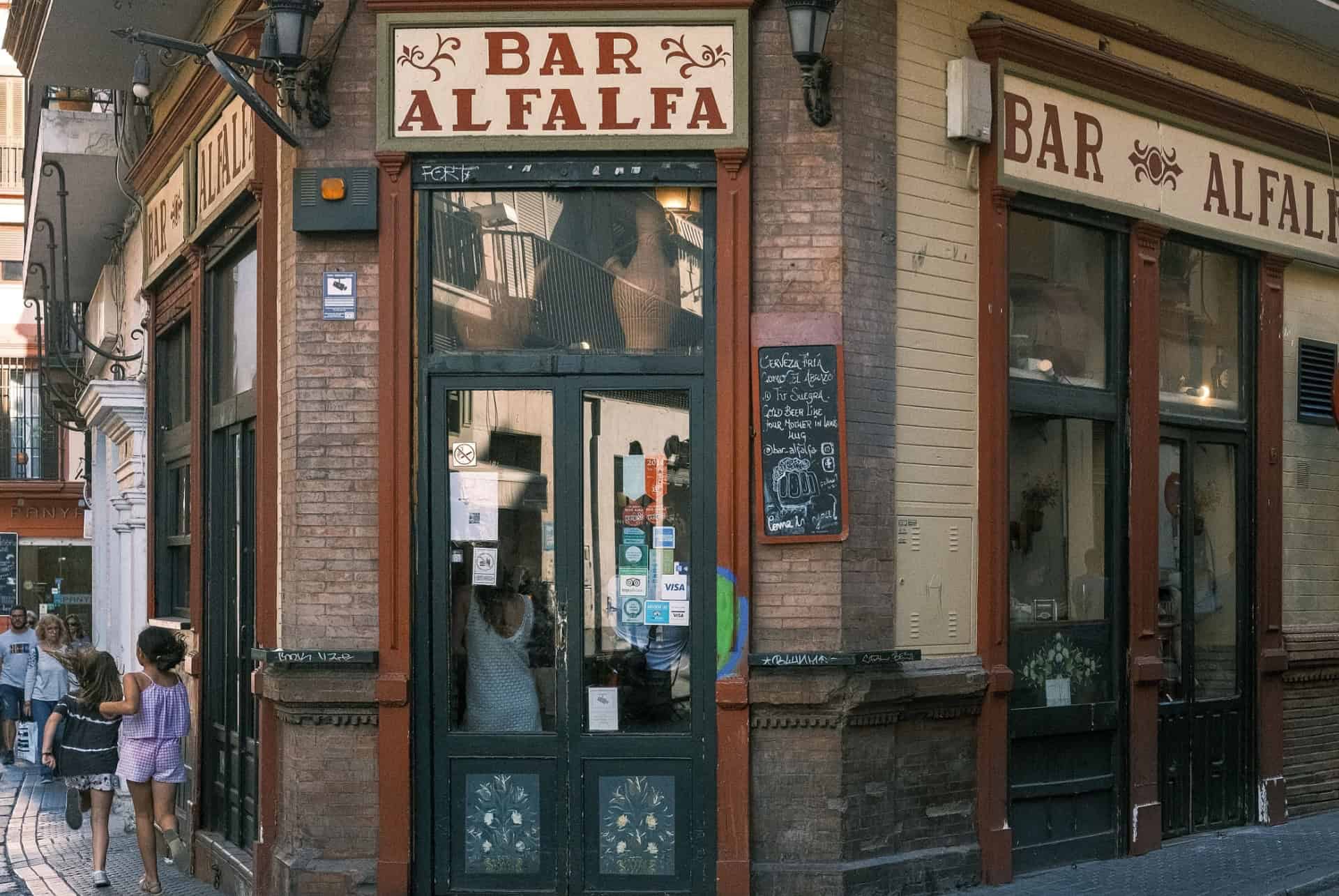 bar alfalfa l'un des meilleurs bars à tapas de séville