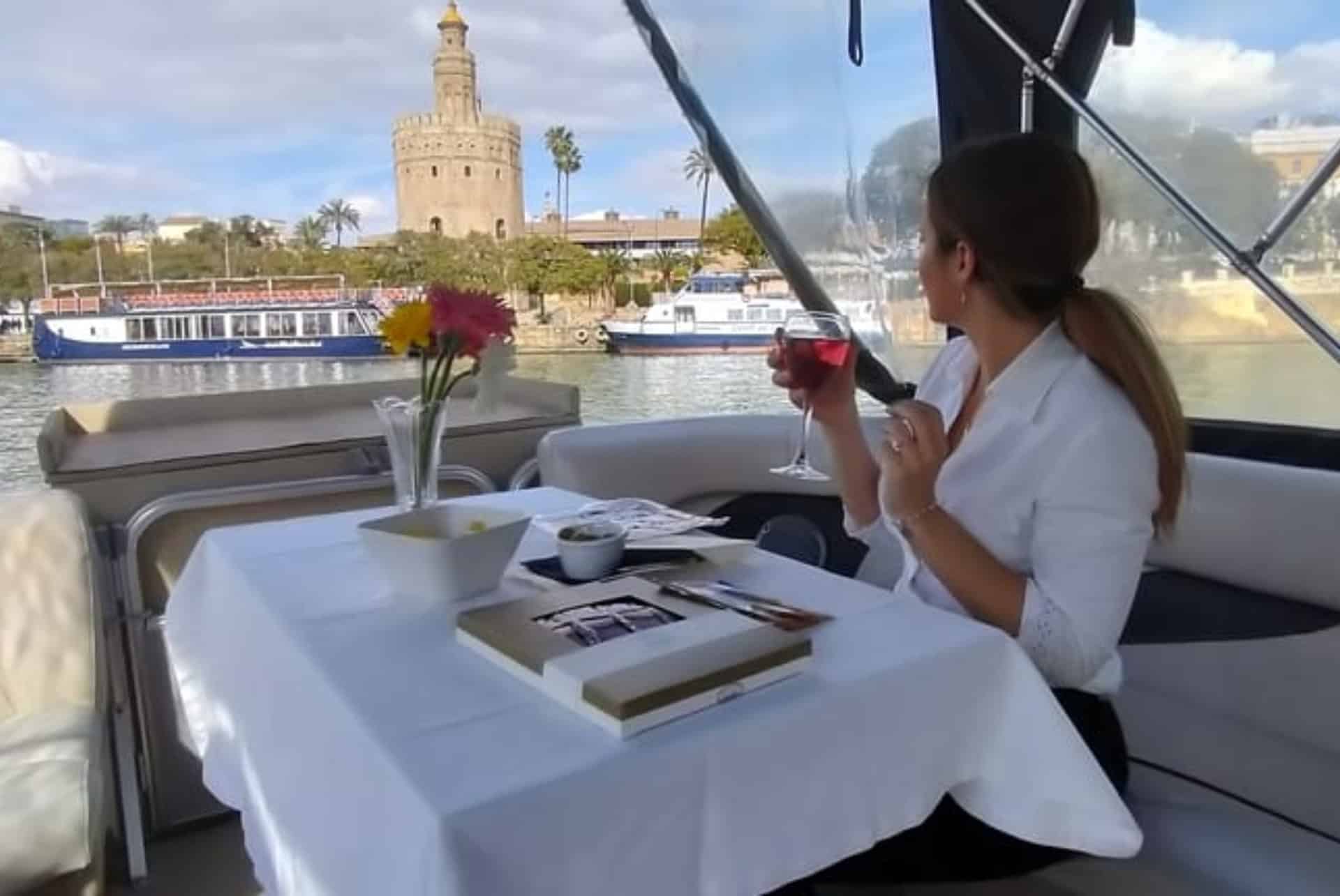 crosiere guadalquivir avec dégustation de tapas