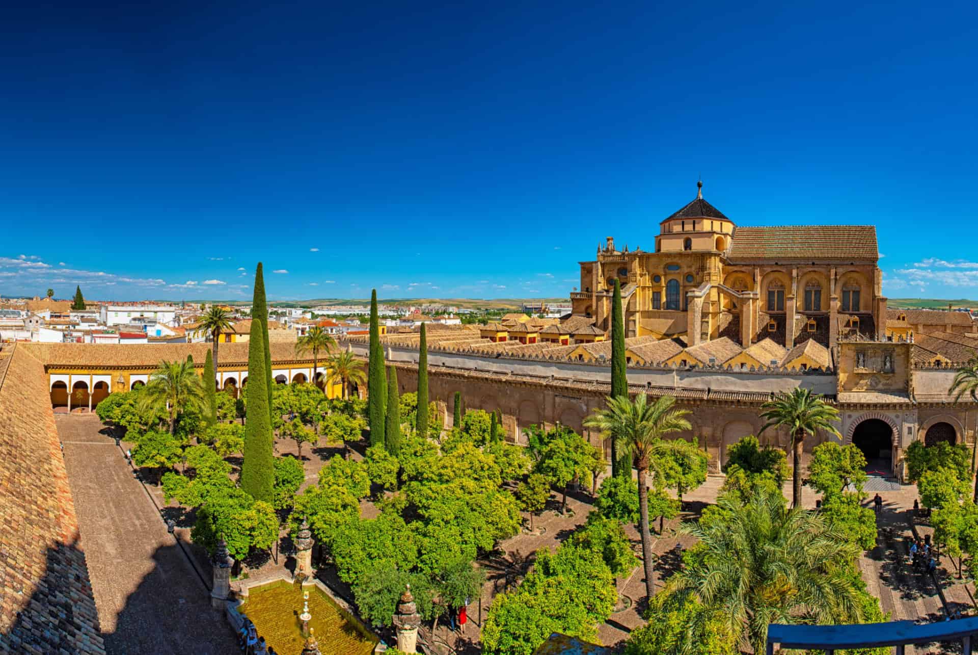 jardin de la mezquita cordoue