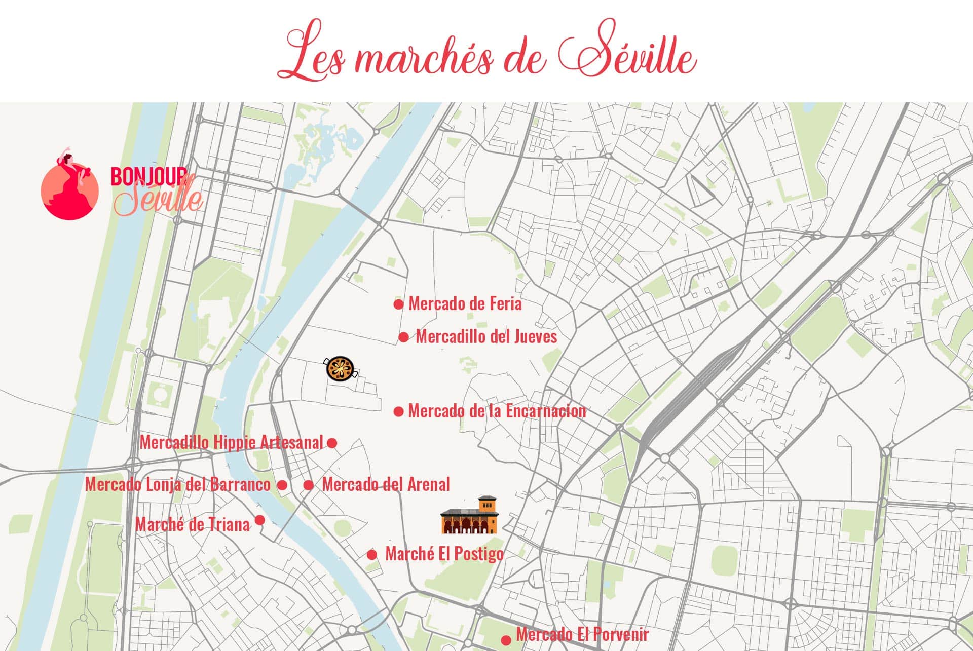 map marches seville