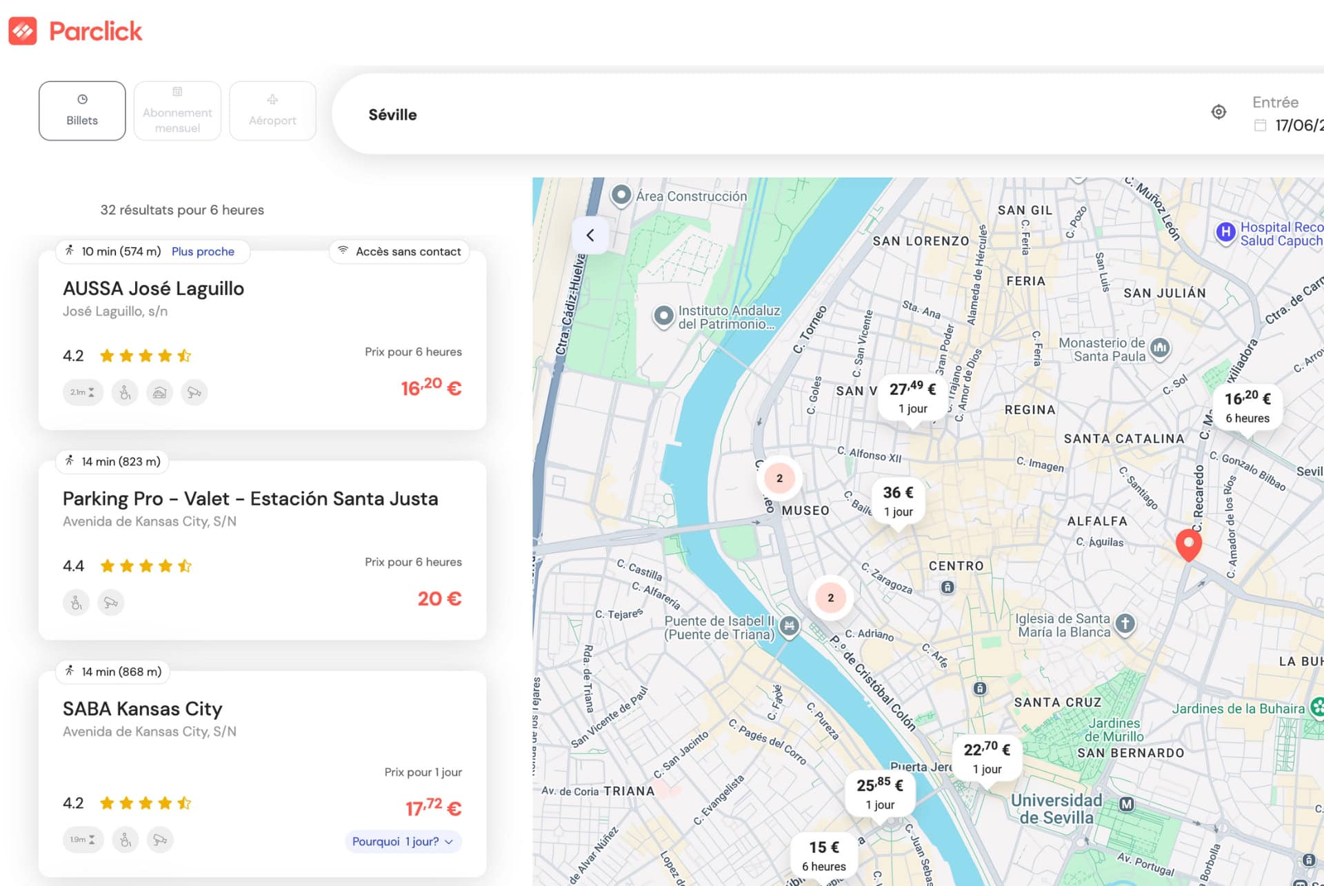 parking seville parclick parking seville parclick