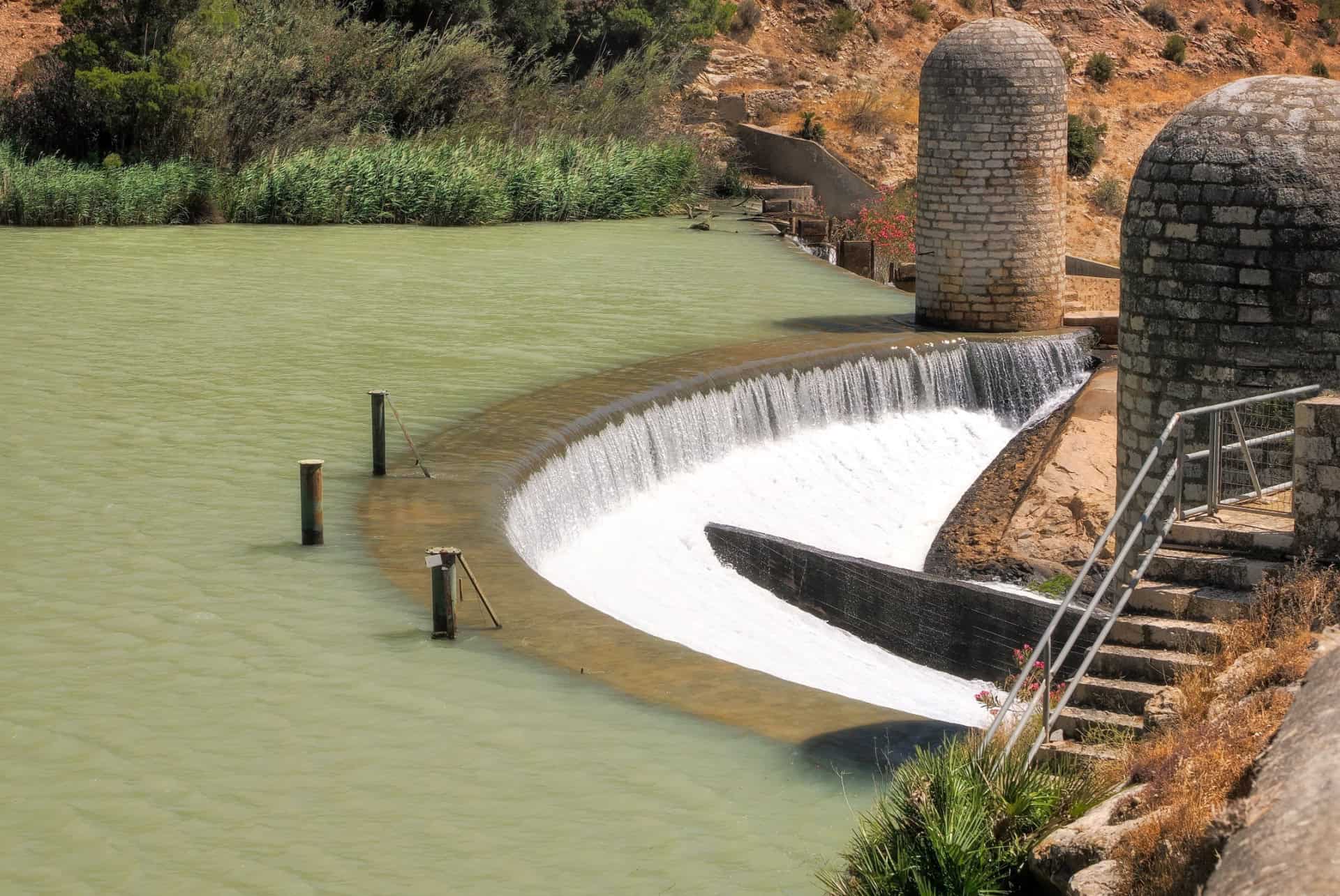 caminito del rey barrage caminito del rey barrage